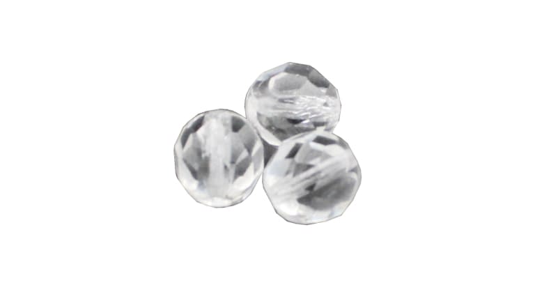Big Daddy Glass Beads Faceted - FB-CRY-8MM